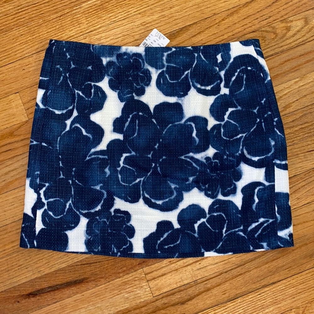 J Crew floral skirt
